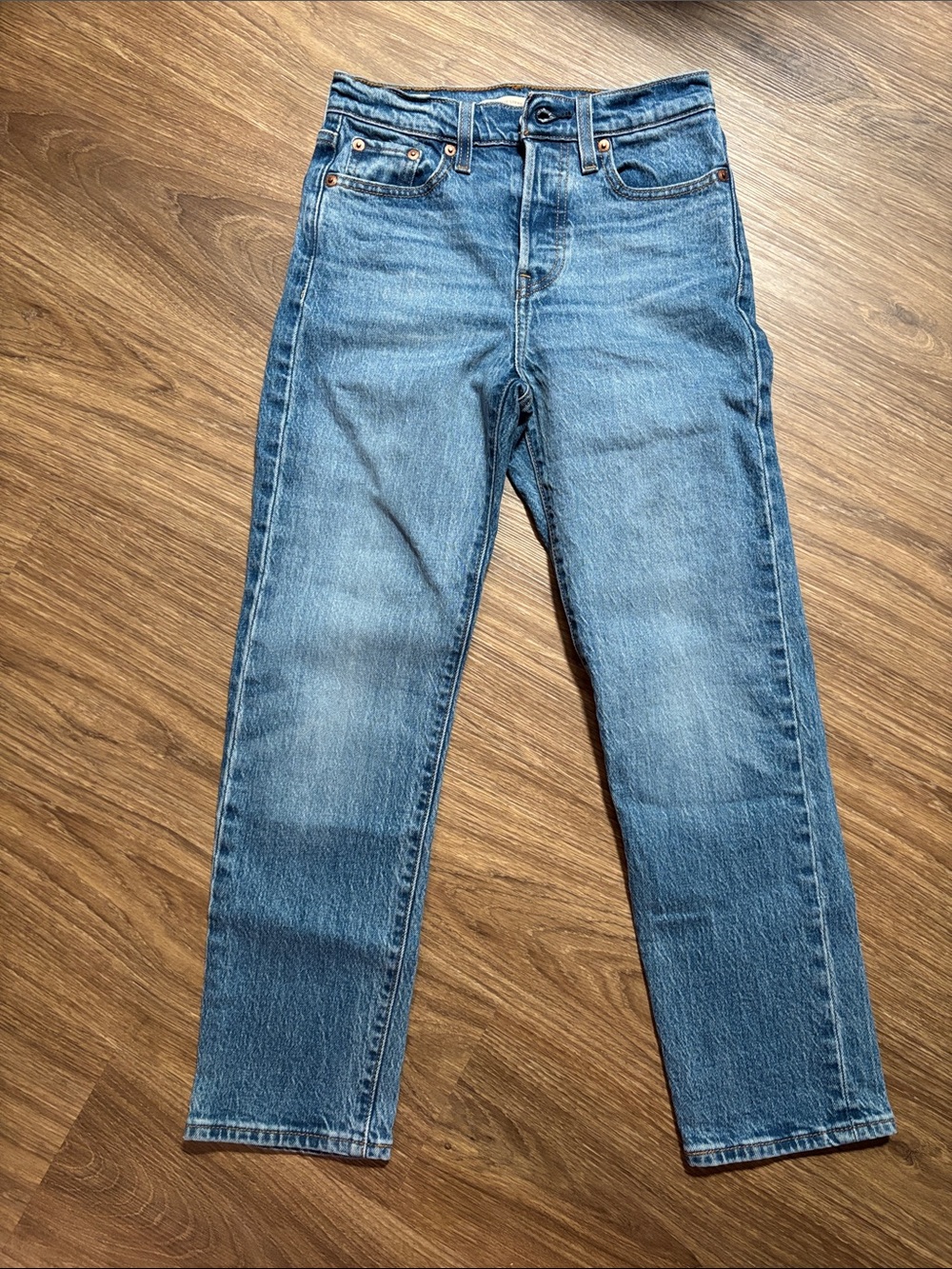 Levi’s wedgie straight 23 womens jeans denim teen
